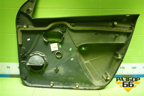 Обшивка двери передней левой под электрику (после 2009г) (809011445R) для Renault Logan с 2004-2015г (Логан)