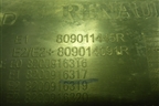 Обшивка двери передней левой под электрику (после 2009г) (809011445R) для Renault Logan с 2004-2015г (Логан)