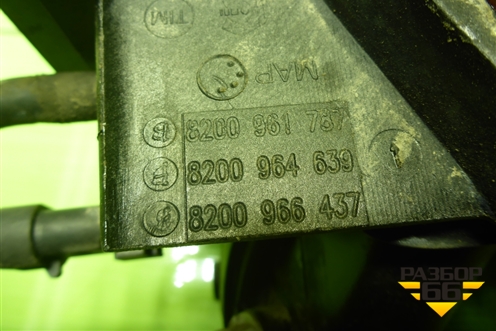 Коллектор впускной (1.6л K7MF710) (8200961787) для Renault Logan с 2004-2015г (Логан)