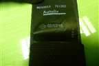 Ремень безопасности задний правый для Renault Logan с 2004-2015г (Логан)