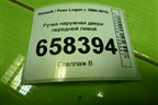 Ручка наружная двери передней левой для Renault Logan с 2004-2015г (Логан)