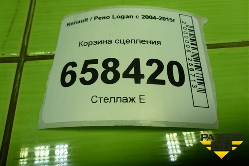 Корзина сцепления для Renault Logan с 2004-2015г (Логан)