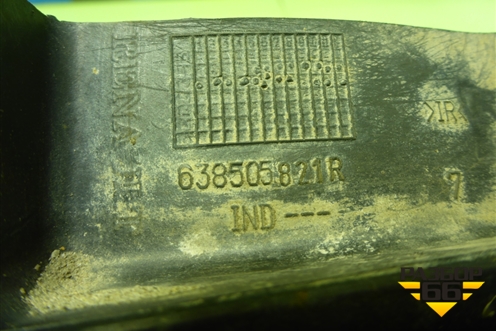 Брызговик передний правый (638505821R) для Renault Logan с 2004-2015г (Логан)
