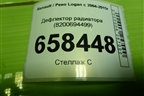 Дефлектор радиатора (8200694499) для Renault Logan с 2004-2015г (Логан)