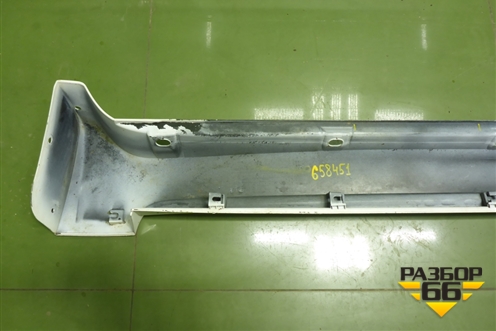 Накладка на порог наружная левая (7586060040) для Toyota Land Cruiser (200) с 2008г (Ленд Крузер) Накладка на порог наружная левая (7586060040) для Toyota Land Cruiser (200) с 2008г (Ленд Крузер)