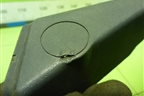 Накладка двери передней левой уголок (MR951579) для Mitsubishi Colt с 2004г (Кольт)