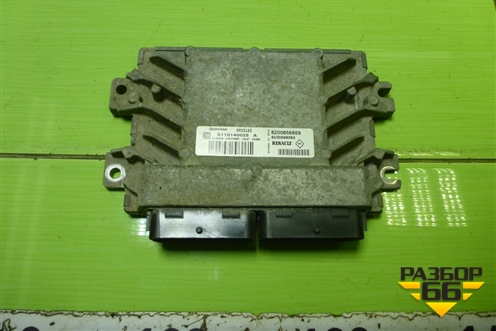 Блок управления двигателем (1.6л K7MF710) (8200856659) для Renault Logan с 2004-2015г (Логан)