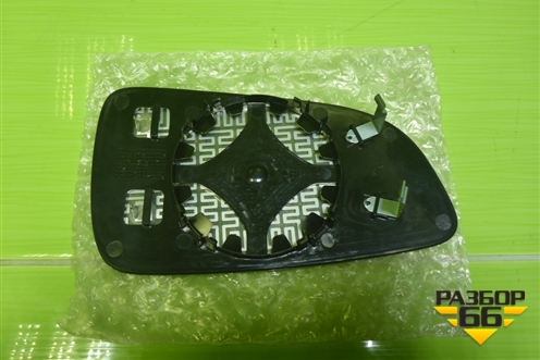 Стекло зеркала левого (новое с подогревом) (6471438) для Opel Astra H с 2004-2015г (Астра Аш)