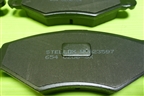 Колодки тормозные передние (654020BSX) для Peugeot 206 с1998г