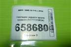 Накладка заднего крыла правого (51777319834) для BMW X6 F16 с 2014г (Х6 Ф16)