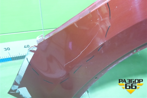 Крыло переднее левое (F31014EAMA) для Nissan Qashqai (J11E) с 2013г (Кашкай)