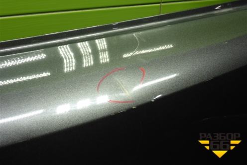 Дверь задняя левая (S203F2701030600) для Changan CS55 PLUS с 2019г (ЦС 55 плюс)