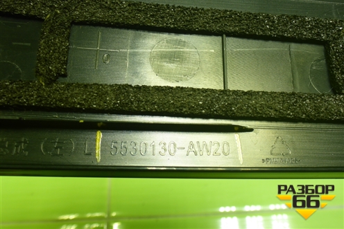 Накладка двери задней левой на рамку (5530130AW20) для Changan CS55 PLUS с 2019г (ЦС 55 плюс)