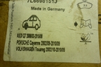 Колодки тормозные передние (новые) (7L6698151J) для Volkswagen Touareg c 2002-2010г (Туарег)