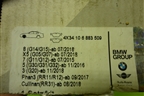 Колодки тормозные передние (новые) (34106888459) для BMW X5 G05 с 2018г (Х5 Г05)