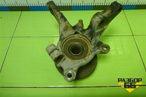 Кулак поворотный передний левый (4 шпильки) для Mitsubishi Lancer-9  с 2003-2008г (Лансер)