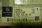 Колодки тормозные передние (новые) (A0074208120) для Mercedes Benz GL-Klass X166 с 2012г (ГЛ)