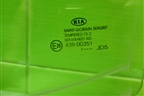 Стекло двери задней левой (хетчбэк) для Kia Ceed с 2012-2018г (Сид 2)