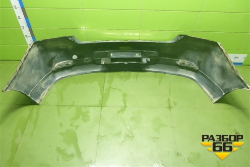 Бампер задний (до 2018г под парктроник) (850220639R) для Renault Logan II с 2012г (Логан)