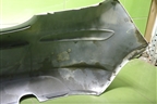 Бампер задний (3х дверный хетчбэк) (13179890) для Opel Corsa D с 2006-2014г (Корса Д)