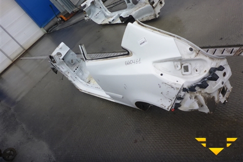 Крыло заднее левое (3-х дверный кузов) для Opel Corsa D с 2006-2014г (Корса Д)