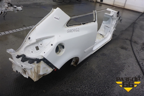 Боковина кузова правая (3-х дверный кузов) для Opel Corsa D с 2006-2014г (Корса Д)