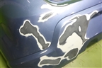 Бампер задний (8200911893) для Renault Sandero с 2009-2014г (Сандеро)