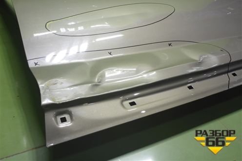 Дверь передняя правая (76004BW000) для Hyundai Creta с 2021г (Крета)