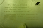 Обшивка двери задней правой под механику (до 2009г) (8200576862) для Renault Logan с 2004-2015г (Логан)