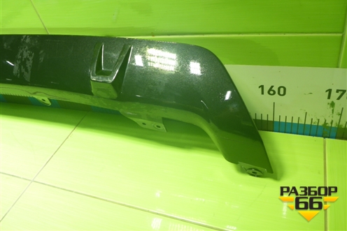 Накладка заднего бампера (на юбку M-пакет) (51128089547) для BMW X5 G05 с 2018г (Х5 Г05)