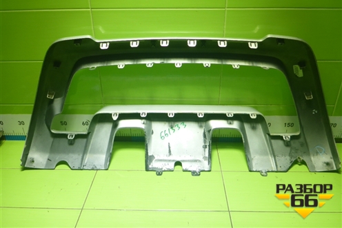 Накладка переднего бампера центральная (620725802R) для Renault Duster I с 2010-2021г (Дастер)