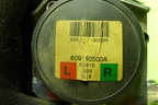 Ремень безопасности задний правый (609160500A) для Opel Corsa D с 2006-2014г (Корса Д)