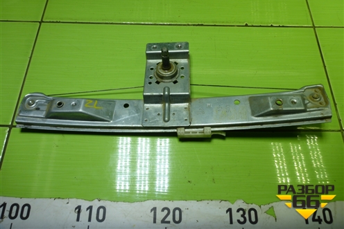 Стеклоподъёмник механический задний левый для Opel Corsa D с 2006-2014г (Корса Д)