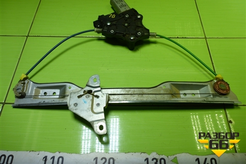 Стеклоподъёмник электрический передний левый (5ти дверный кузов) для Opel Corsa D с 2006-2014г (Корса Д)