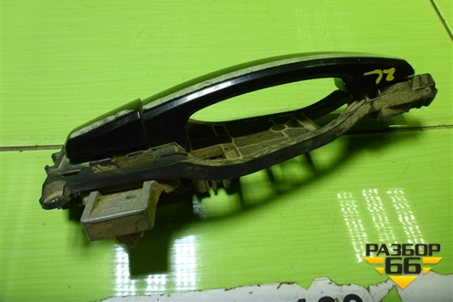 Ручка наружная двери задней левой для Opel Corsa D с 2006-2014г (Корса Д)