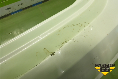 Бампер задний (866114L500) для Hyundai Solaris с 2010-2016г (Солярис)