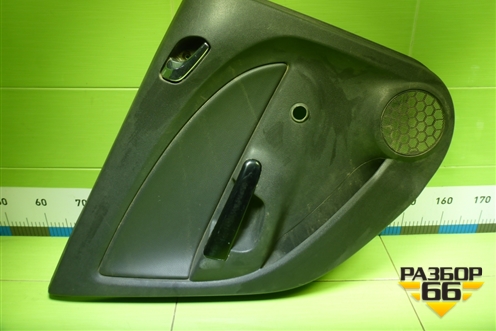 Обшивка двери задней левой под механику (13233644) для Opel Corsa D с 2006-2014г (Корса Д)