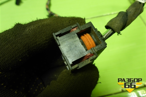 Проводка двери передней левой (5ти дверный кузов эл.стеклопод) (13221953) для Opel Corsa D с 2006-2014г (Корса Д)