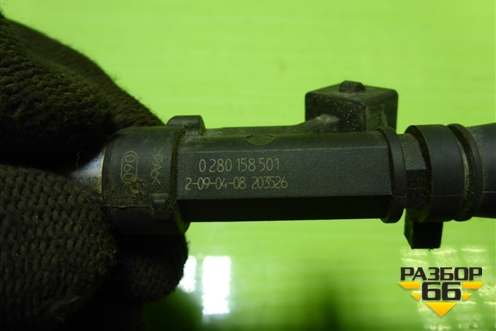 Форсунка инжекторная электрическая (1.2л Z12XEP) (0280158501) для Opel Corsa D с 2006-2014г (Корса Д)