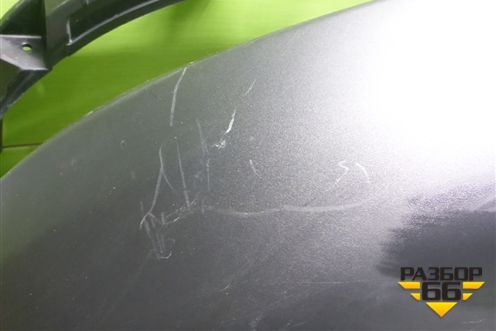 Юбка заднего бампера (A731X01271B) для BAIC X35 с 2019г (Х35)