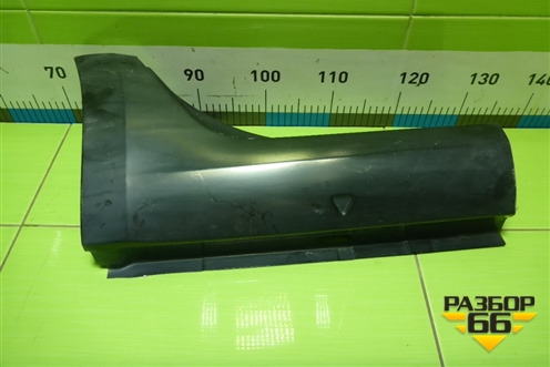 Порог правый задняя часть новый для Skoda Octavia (A7) с 2013г (Октавия)