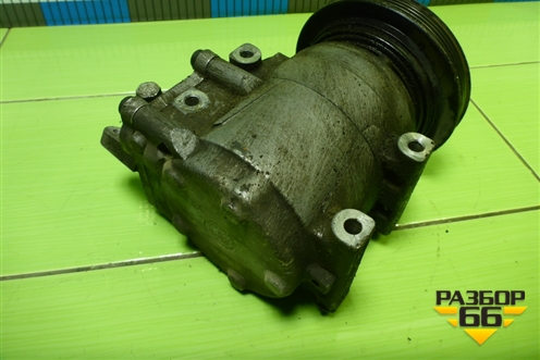 Компрессор кондиционера (1.6л S6D) (227208111010) для Kia Spectra с 2001г (Спектра)