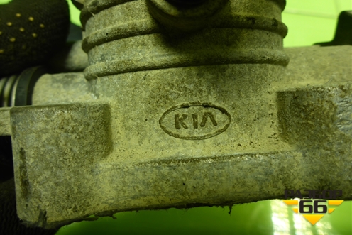 Заслонка дроссельная механическая  (1.6л S6D) для Kia Spectra с 2001г (Спектра)