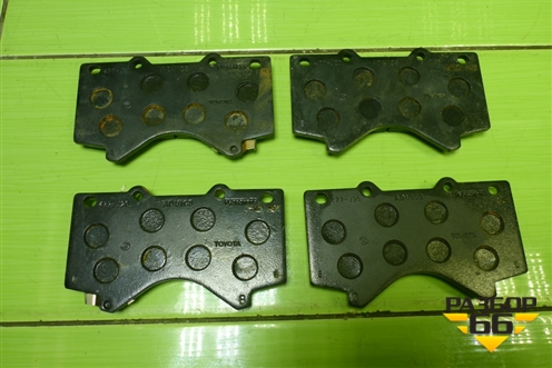 Колодки тормозные передние (новые) (0446560280) для Toyota Land Cruiser (200) с 2008г (Ленд Крузер) Колодки тормозные передние (новые) (0446560280) для Toyota Land Cruiser (200) с 2008г (Ленд Крузер)