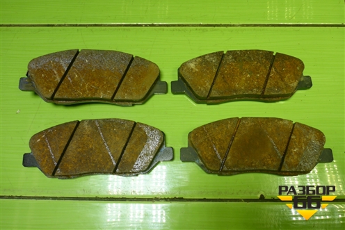 Колодки тормозные передние (новые, дефект) (SP1248) для Hyundai Santa Fe с 2005-2012г (Санта Фе)