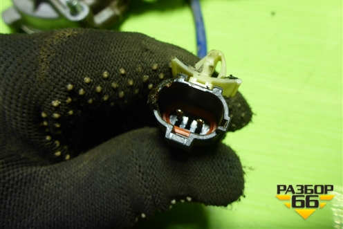 Стеклоподъёмник электрический задний правый для Kia Spectra с 2001г (Спектра)