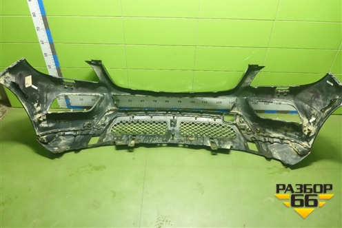 Бампер передний (под парктроник и омыватели) (A1668800940) для Mercedes Benz ML-Klass W166 c 2011г (МЛ)