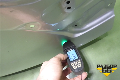 Дверь багажника без стекла (6301100XKZ0YA) для Haval M6 с 2021г (М6)