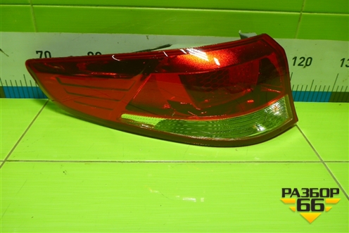 Фонарь задний наружный левый (после 2015г Дубликат) (924014X500) для Kia Rio с 2011-2016г (Рио 3)