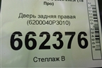 Дверь задняя правая (6200040P3010) для JAC T8 Pro с 2020-2025г (Т8 Про) Дверь задняя правая (6200040P3010) для JAC T8 Pro с 2020-2025г (Т8 Про)